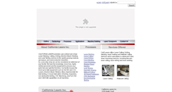 Desktop Screenshot of calasers.com